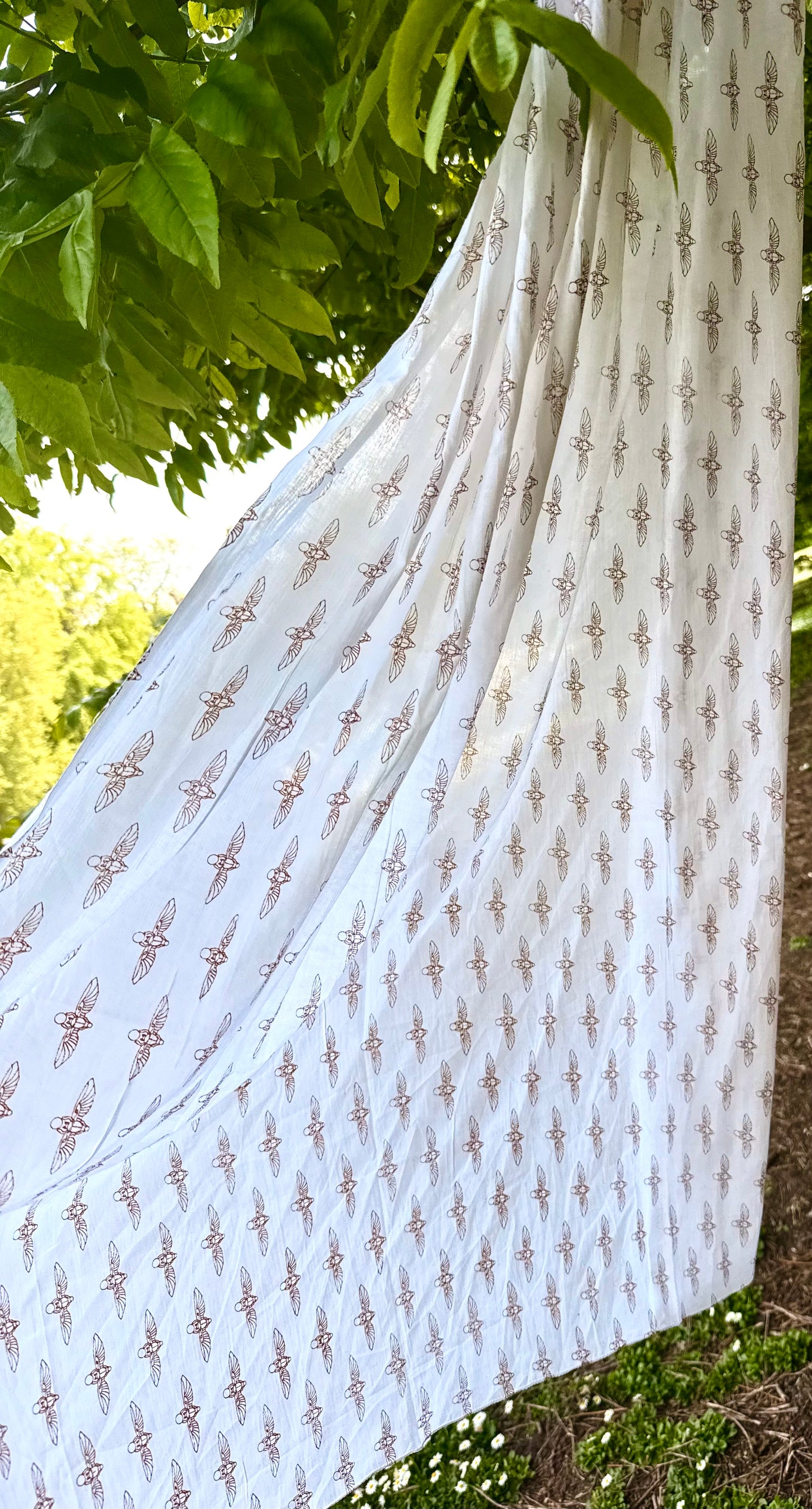 Scarabs Scarf / Cover-up